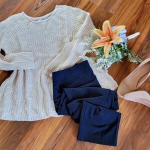 The Limited Size 8 Blue Slacks Trousers Dress Pants